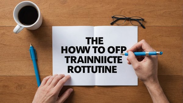 Comment établir une routine d'entraînement efficace